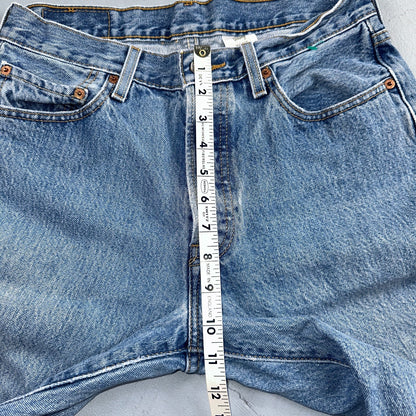 Levis 501 Vintage Y2K 90s XX Straight Leg Jeans Blue Light Wash 30x32 Act 29x31