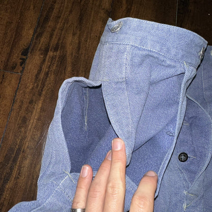 WWII Buckle Back Denim Pants Jeans Button Fly Swiss Rare Selvedge Redline 40s