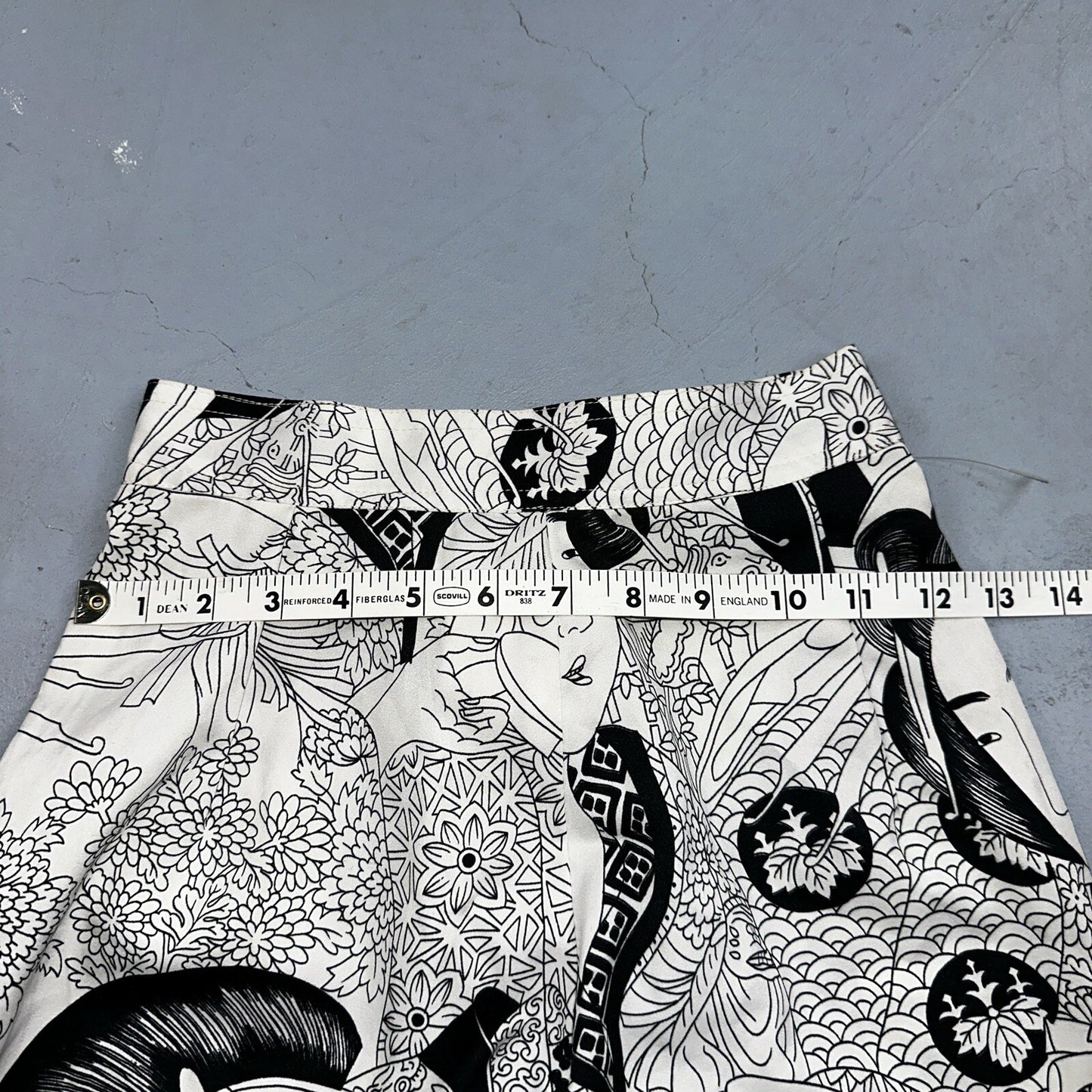 Vintage 60s FUMI’S Hawaii USA Women's 3 Geisha Bell Bottom Pants RARE 1960s 20