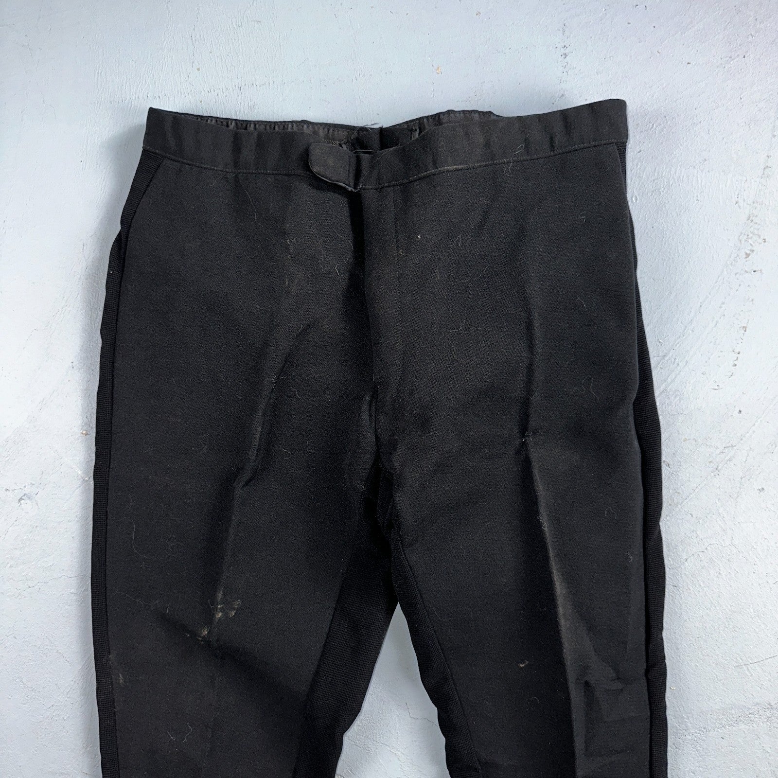 Roffe Jett Ski Pants Vintage Men’s 34 Regular Black USA 1960s Rockabilly 60s