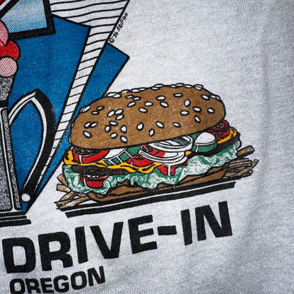 Arnolds Drive In VTG T Shirt Prineville Oregon Hot Dog Cruise Inn 1988 Rare 80s