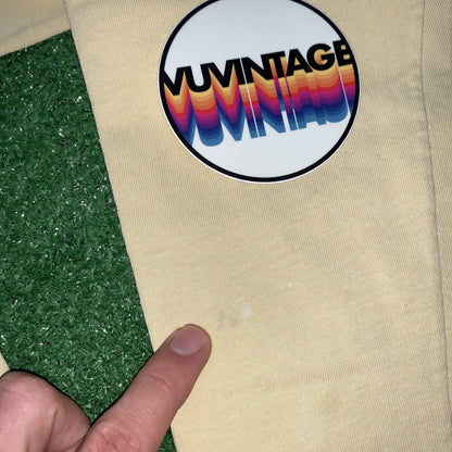 HIKE NIKE 80s Vintage T Shirt OG Rare Grail Geisha Rap Japan Yellow Long Sleeve