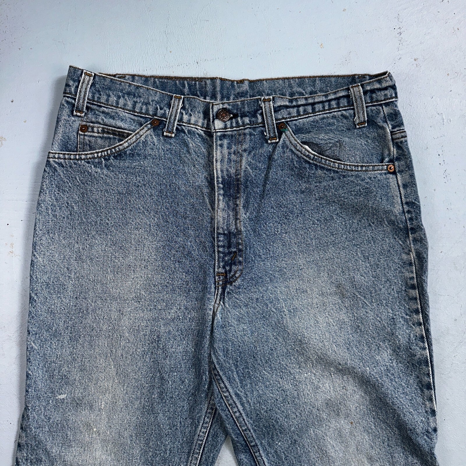 Levis 517 VTG 70s 80s 20517 Bootcut Blue Jeans Size 36x32 USA Orange Tab 33x30