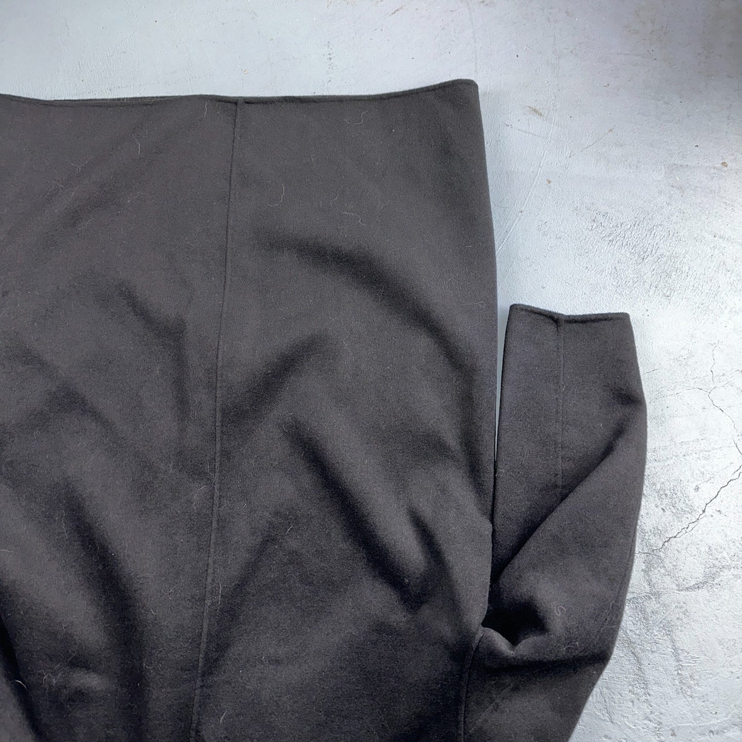 Gap Jacket Womens Large Black Wool Button Over Pea Coat Pocket Dressy Career