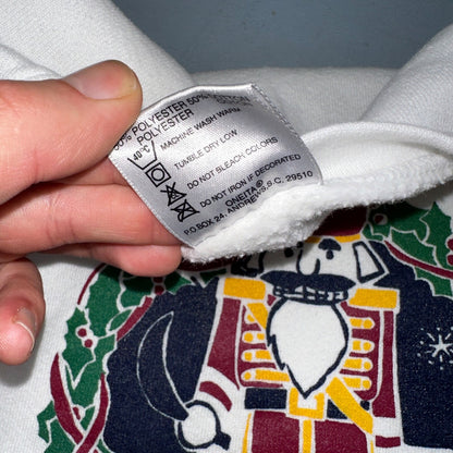 Oneita Nutcracker Salem Oregon USA Sweatshirt VTG Crewneck XL Winter Christmas