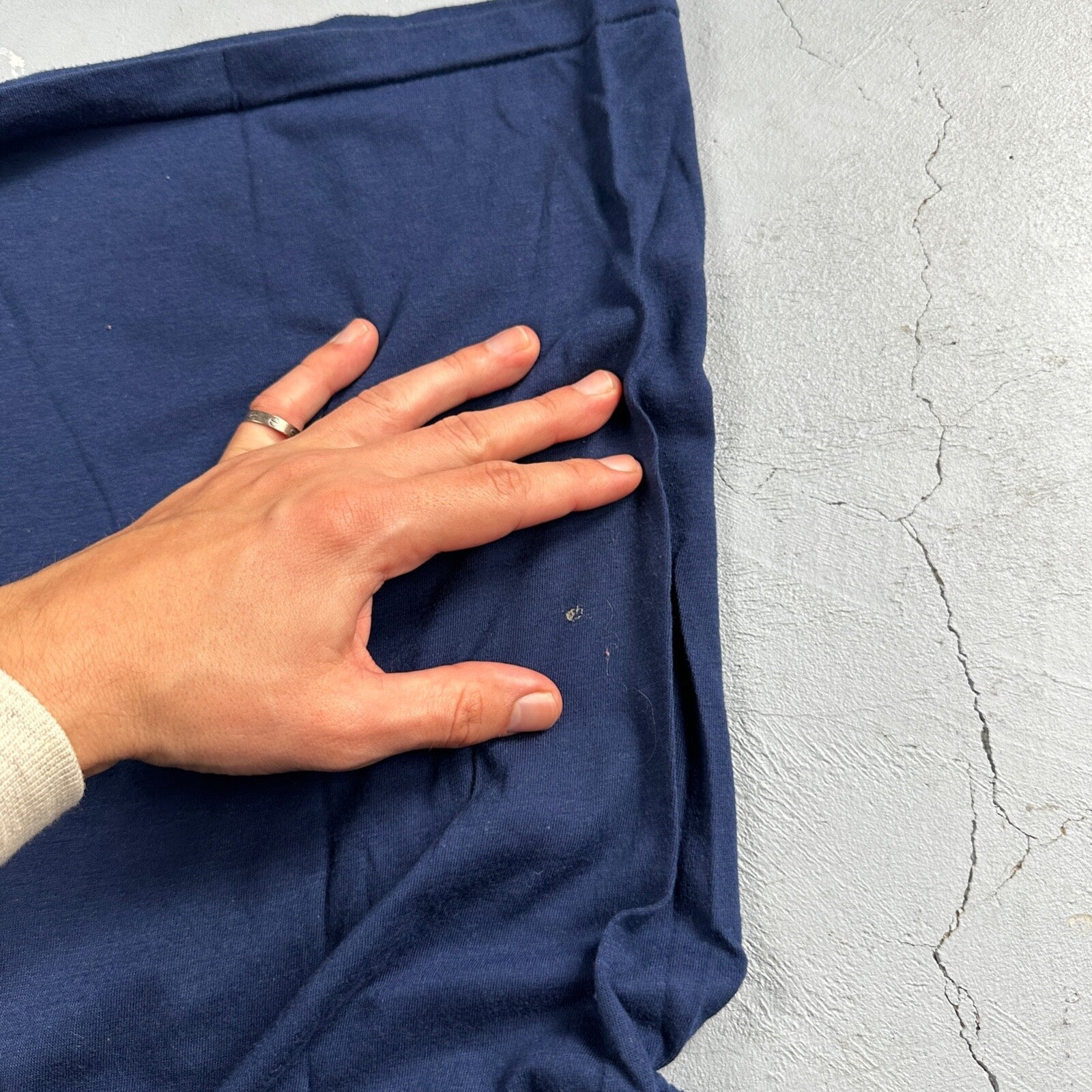 Chamber Hanes VTG T Shirt 1984 80s House Architect Designer Eames Cool Navy