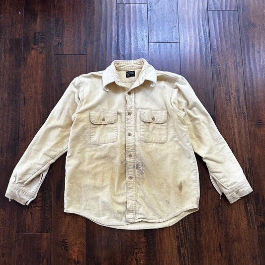 VTG 60s 70s Columbia Work Shirt Workwear Heavy Gorpcore Dadcore Camping Fishing