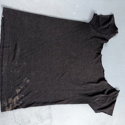 Pittsburgh Pirates Snoopy VTG T Shirt Chopped 80s Baseball Cool Black Graphic