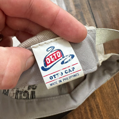 Sports Action Cool VTG Hat Cap Snapback Black Otto 90s Football Gaming