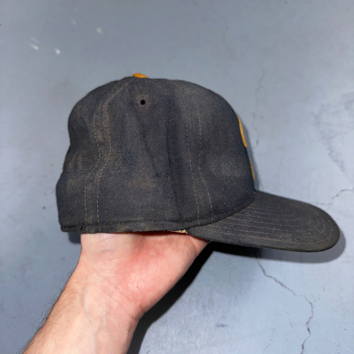 VTG 90s YAKIMA BEARS MILB Baseball New Era Pro Model Hat Size 7 1/8 Dodgers