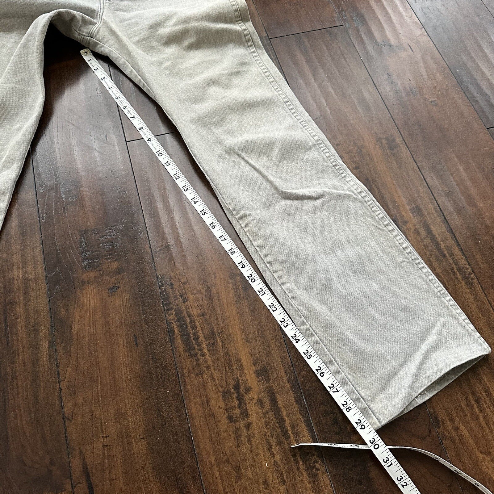 Vtg Wrangler COWBOY Jeans Womens 9 27x29 Gray Denim 13MGYG Pants USA 70s Scovill