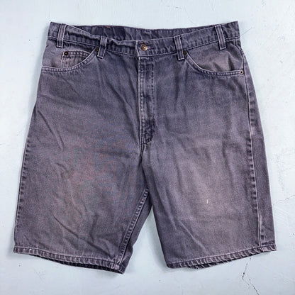 Levis 550 VTG Denim Shorts Mens 38 Purple Wash 1990s Orange Tab 90s 501