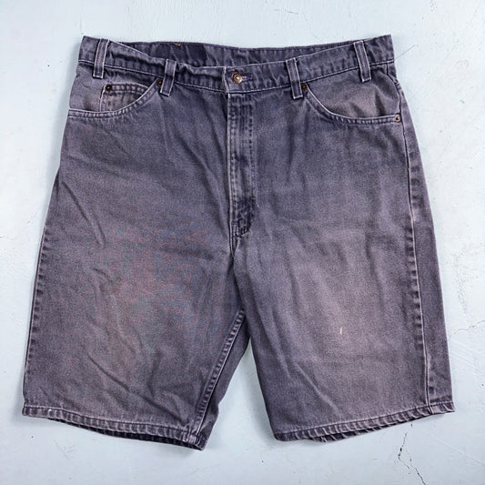 Levis 550 VTG Denim Shorts Mens 38 Purple Wash 1990s Orange Tab 90s 501