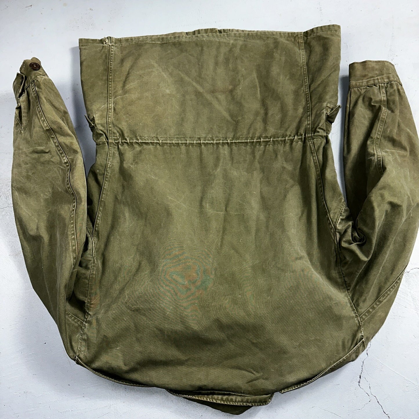 Field Jacket Post WWII Korean War M1950 Coat 1950s 50s OG107 M65