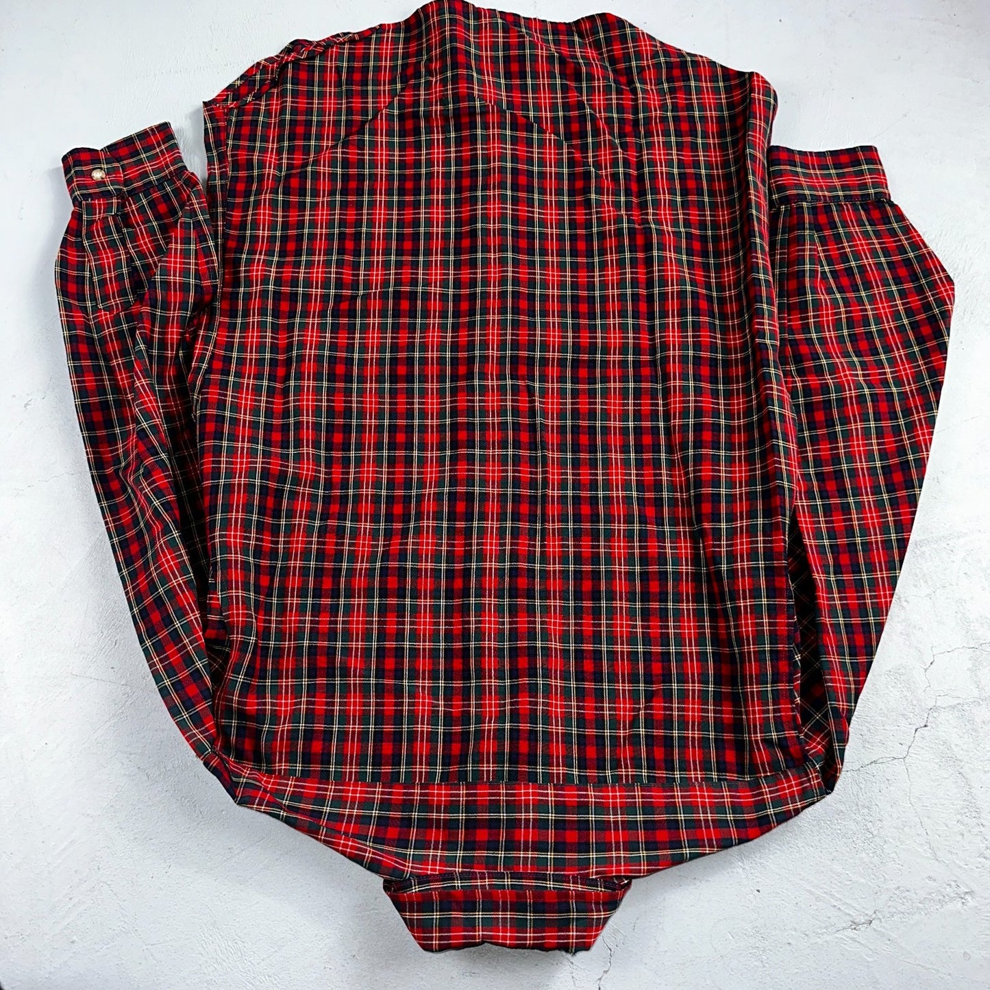 Vintage Pendleton Shirt Mens M Wool Plaid Flannel USA Button 1970s 70s Red