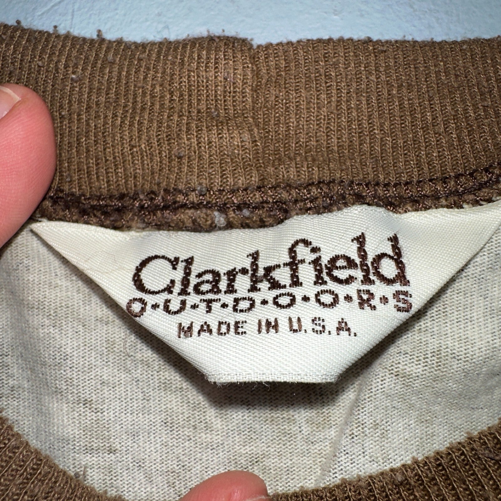 Vintage Clarkfield Outdoors True Timber Camo Hunting Shirt USA Made XL Oregon