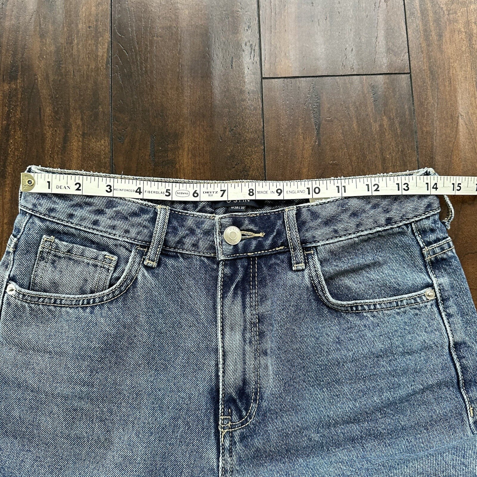 Ostin Studio Jeans 28x32 Vintage Mom Skinny Jeans High Rise Y2K 90s Vibe Summer