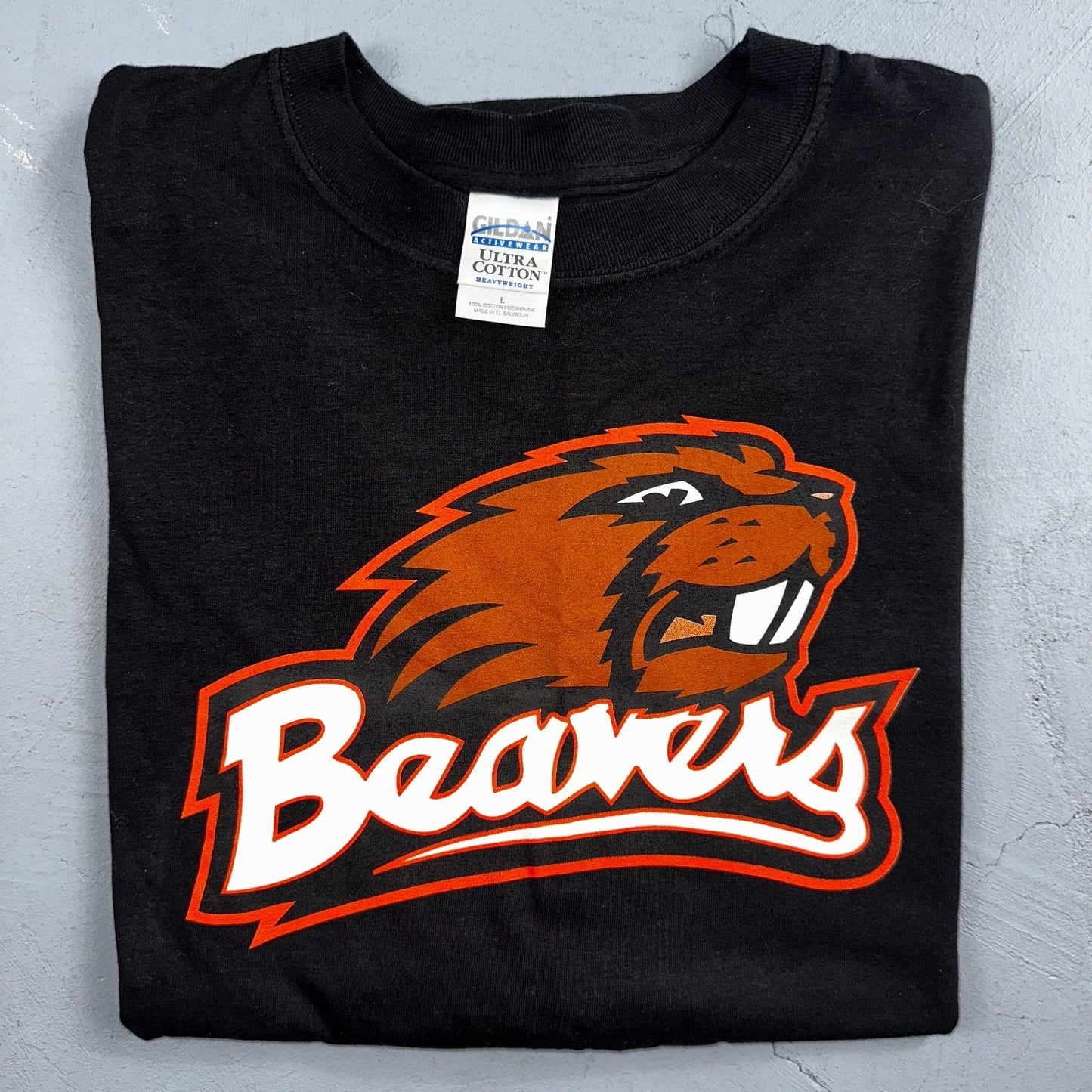 OSU Beavers Y2K Long Sleeve VTG T Shirt Oregon State University Team Spirit L