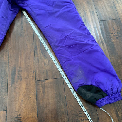 Vintage Columbia Sportswear Women's Purple High Rise Skiing Snow Pants 90s