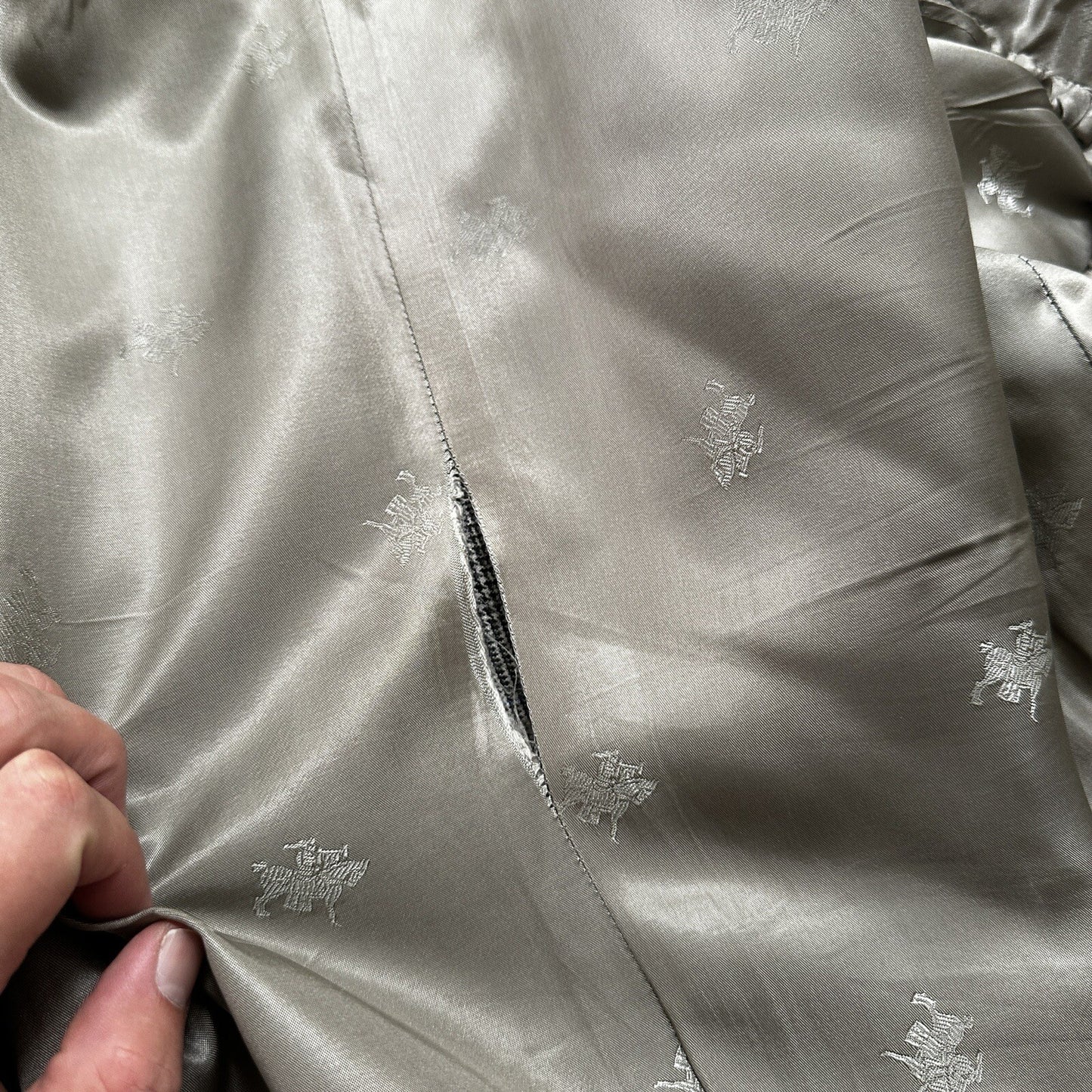 1970s 1980s Gray Oregon Wool Sport Jacket VTG Mens Suit 44 34x32 Rockabilly