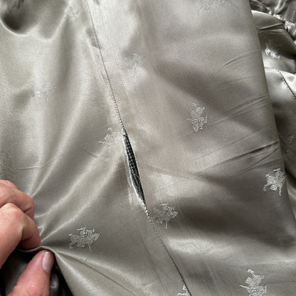 1970s 1980s Gray Oregon Wool Sport Jacket VTG Mens Suit 44 34x32 Rockabilly