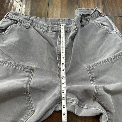 Carhartt B136 GVL Double Knee Carpenter Pants Size 44x34 (Fits 40x30) Dungaree
