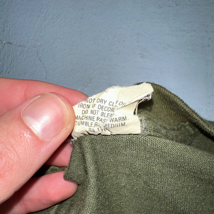 MASH Army Screen Stars 80s VTG T Shirt Sun Run 4077 Green Hot Rods Cool Large