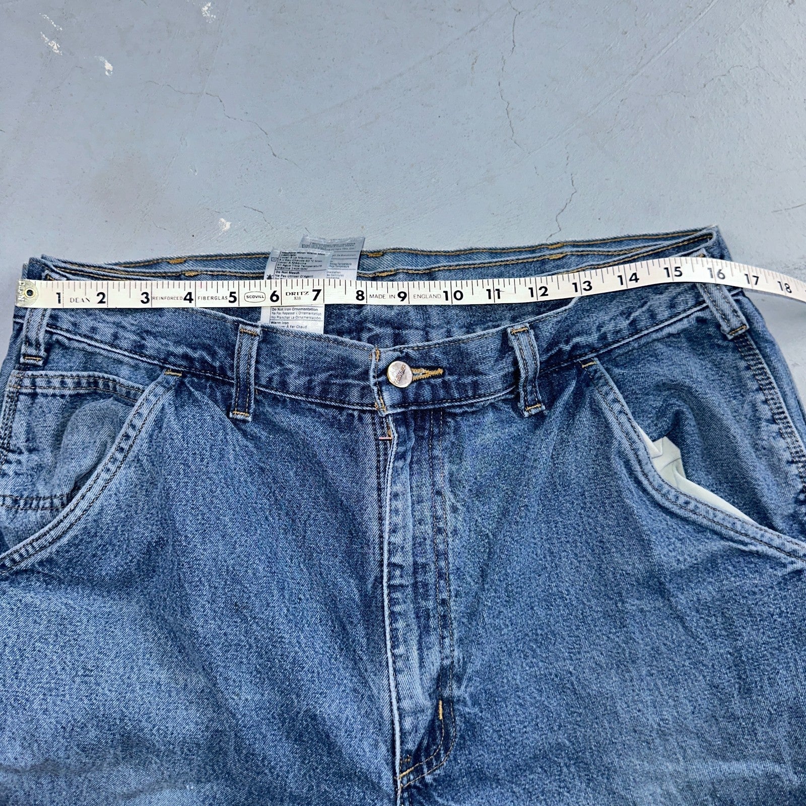 Carhartt B171 B13 DST Carpenter Jeans Relaxed Faded Pants 36x34 Lot of 3