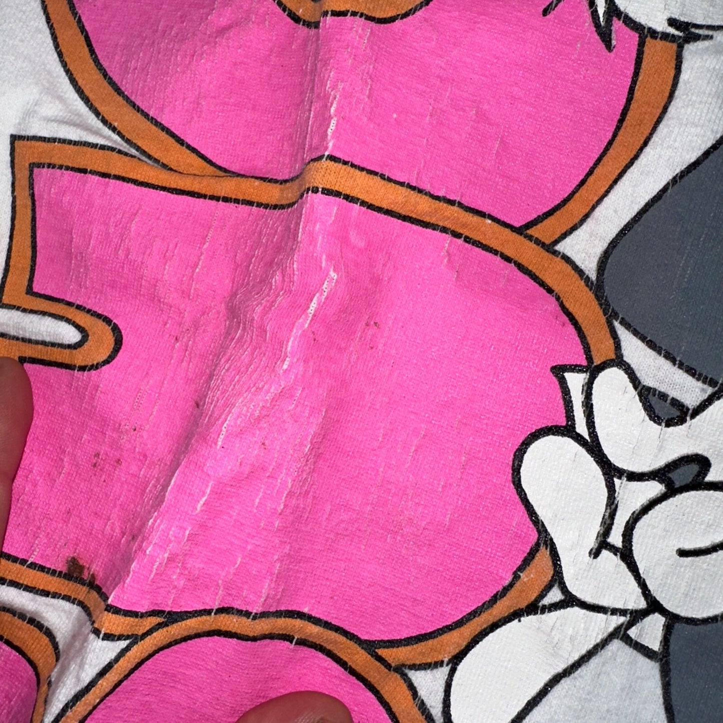 Vintage Bugs Bunny Tee XL 90s College Ware Single Stitch Looney Tunes Shirt