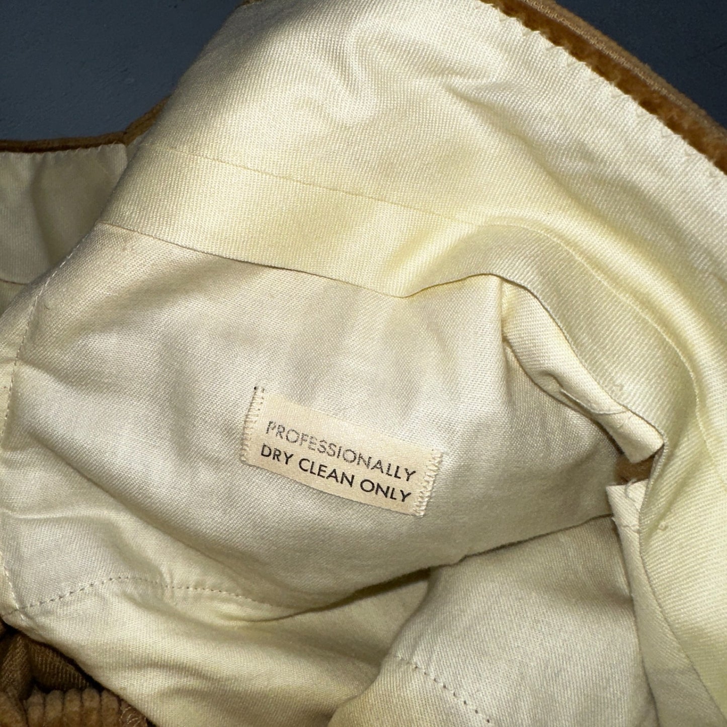 VTG Mens 2 PC Suit 40 Jacket Coat Pants Brown Rockabilly 60s 1960s Corduroy