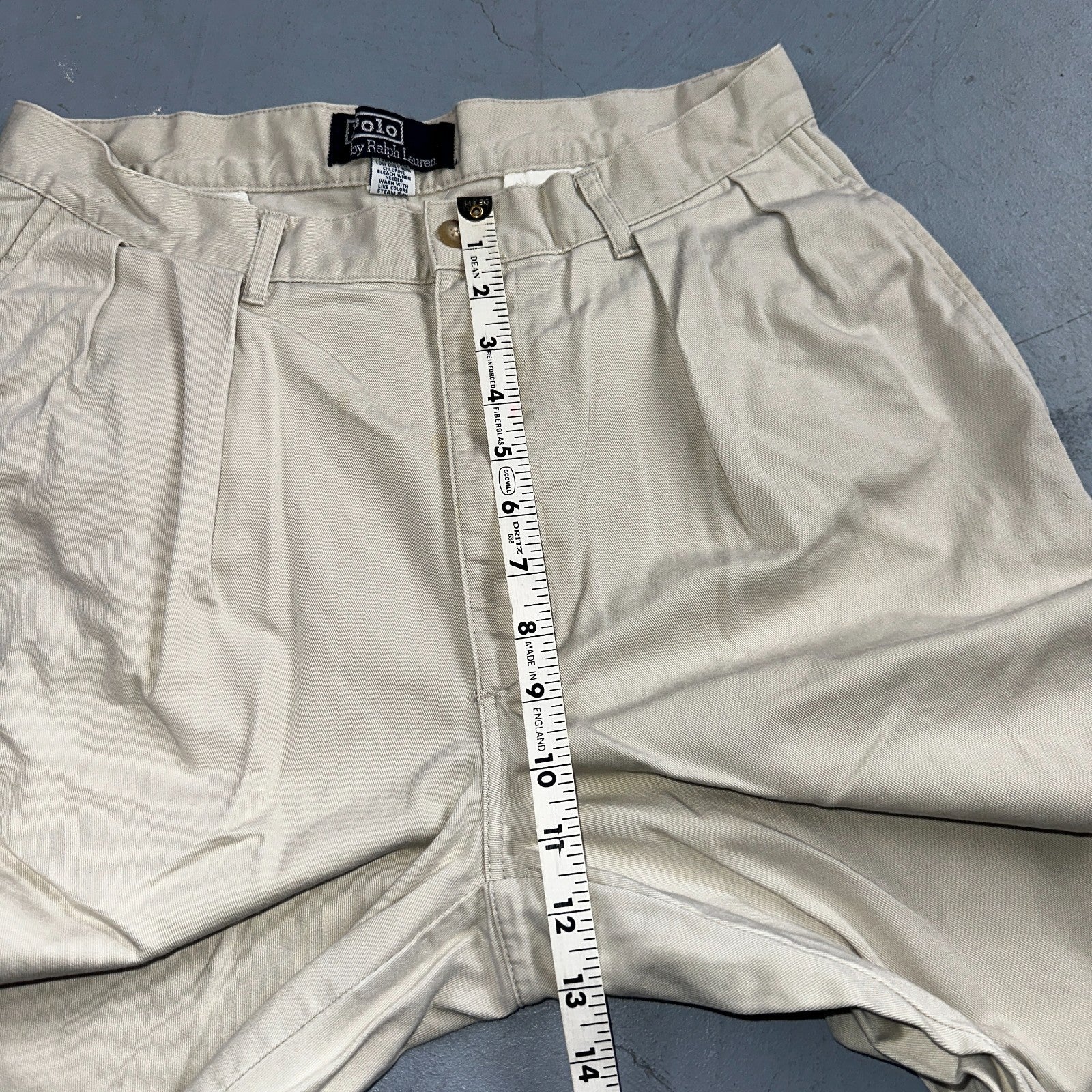 Polo Ralph Lauren Chino Pants Men's Size 29x31 Vintage Authentic Dry Goods