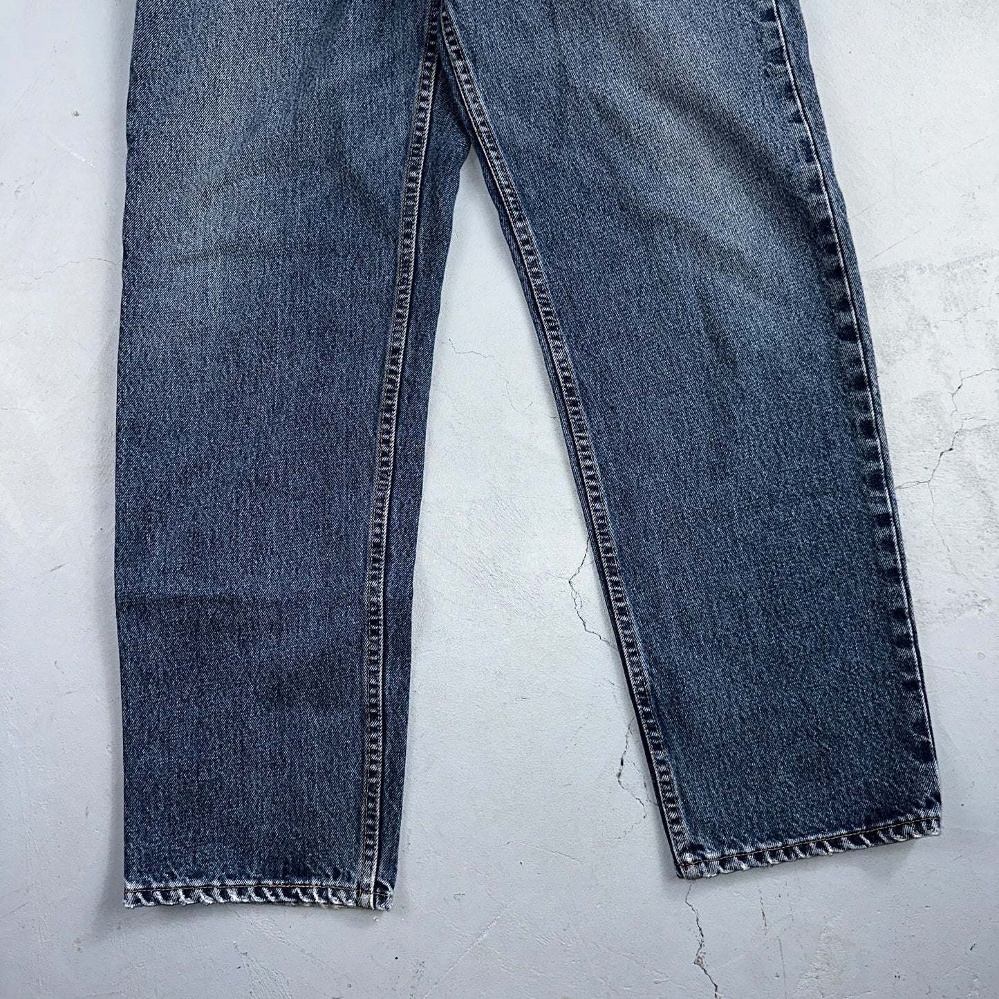 Levis 550 Vintage 90s USA Red Tab Relaxed USA Blue Med Wash Jeans 32x32 Ac 31x30