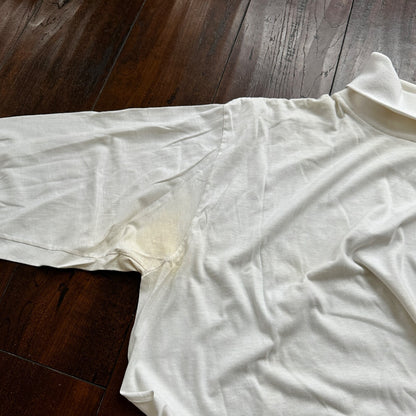 Jockey XL USA Vintage T Shirt Single Stitch lot of 2 White Maroon 1990s 90s Golf