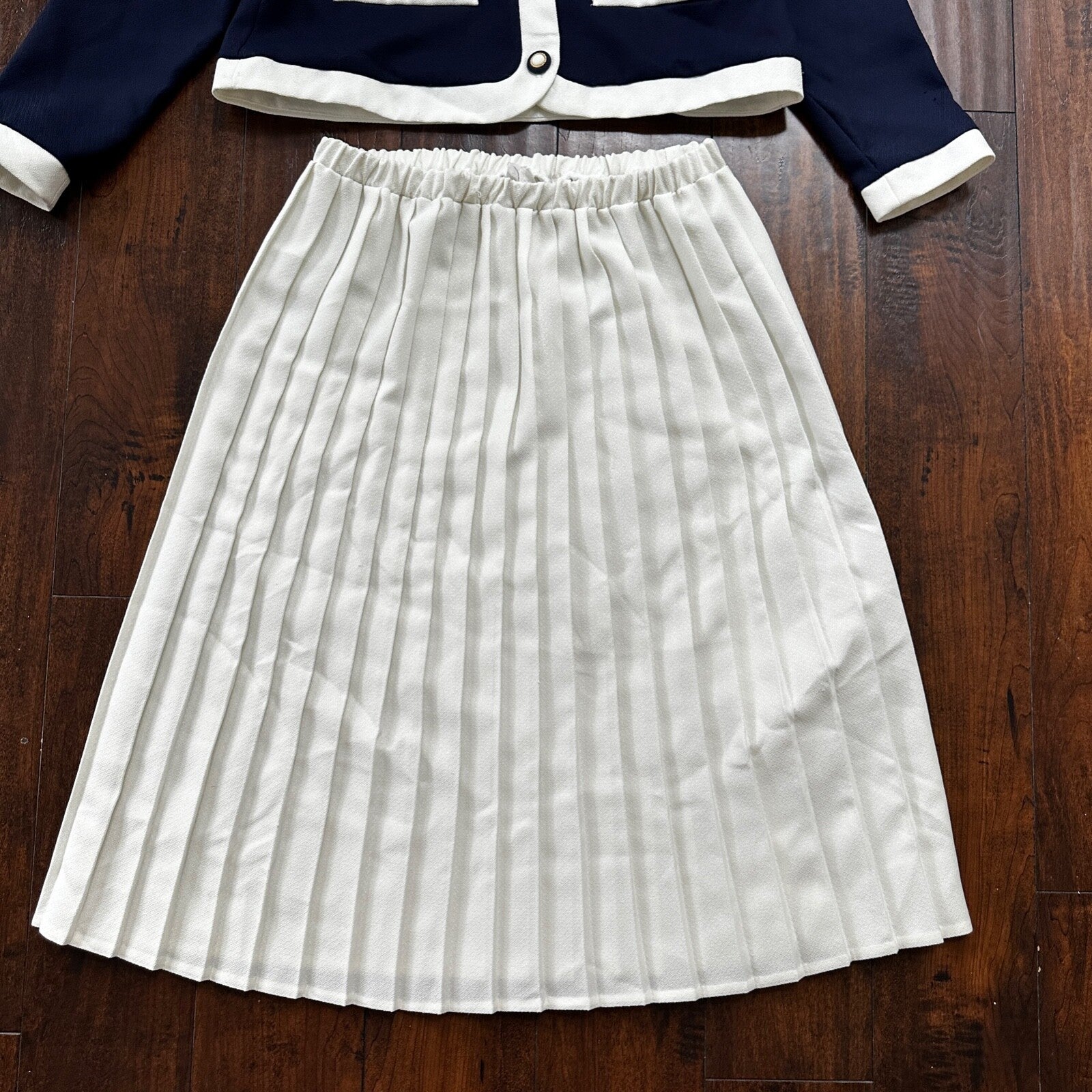 Vintage USA Rockabilly Womens Dress Jacket Skirt 60s 70s Top Matthew David Blaze