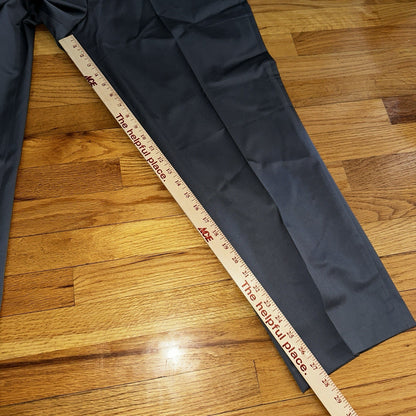 NWT Perry Ellis Portfolio Dress Pants Men 38 x 27 Travel-Luxe Gray Hemmed 32