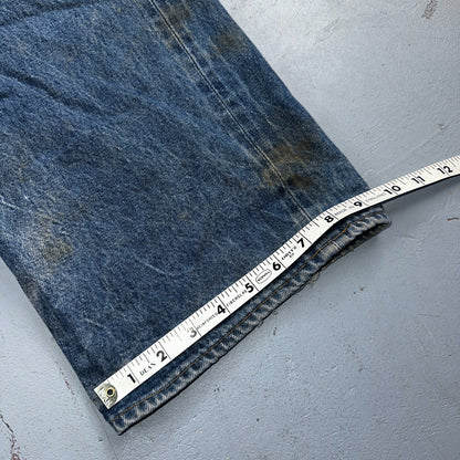 Levis 501 Vintage 80s Redline Selvedge USA XX Jeans Med Wash 48x30 Act 43x27