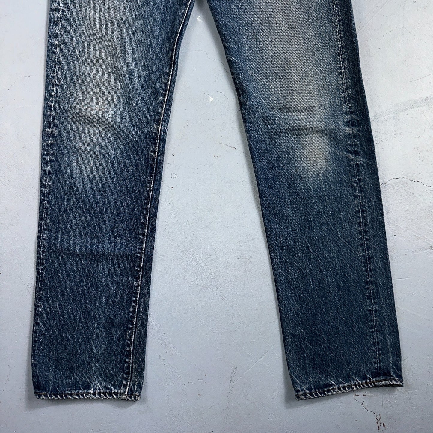 Levis 501 Vintage 80s USA XX Straight Leg Jeans Blue Med Wash 34x38 Act 31x33