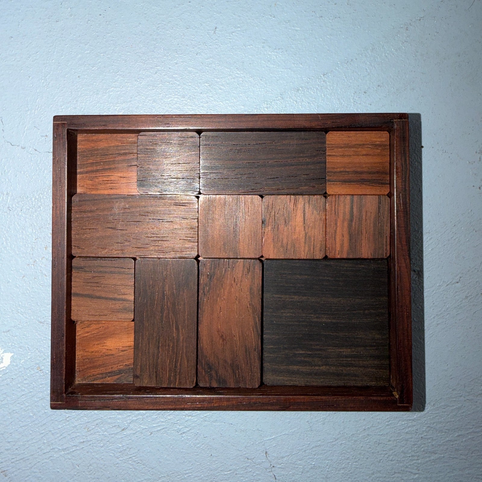 Alfred Klitgaard VTG Mid-Century Modern Rosewood MCM Game Denmark Danish Art