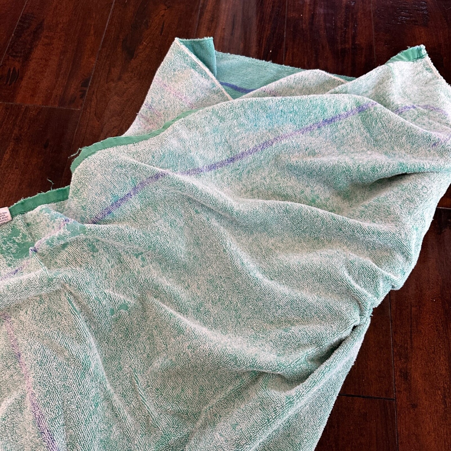 Vintage Charter Member Beverly Hills Polo Club 100% Cotton Beach Towel