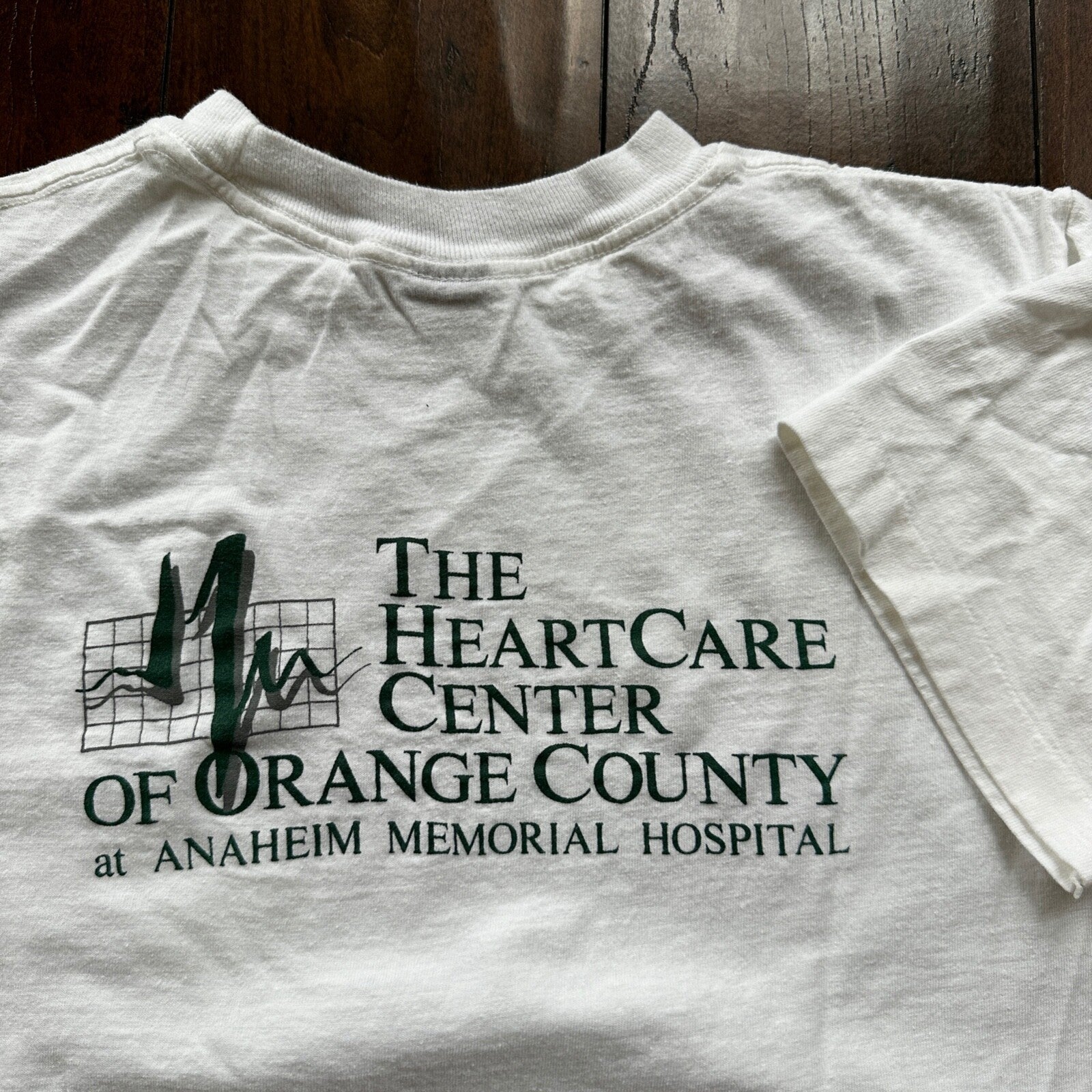 Nurse Medical Rehab Vintage T Shirt Hospital Human Care Love Orange County