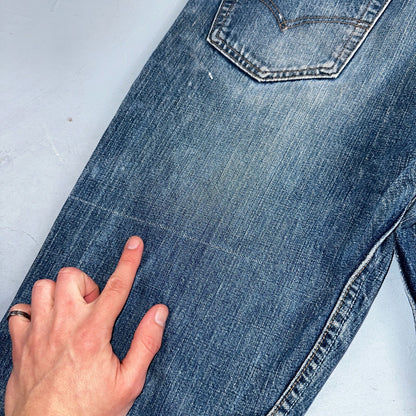 Levis 501 Vintage Y2K XX Straight Leg Jeans Blue Light Wash 34x32 Act 33x30