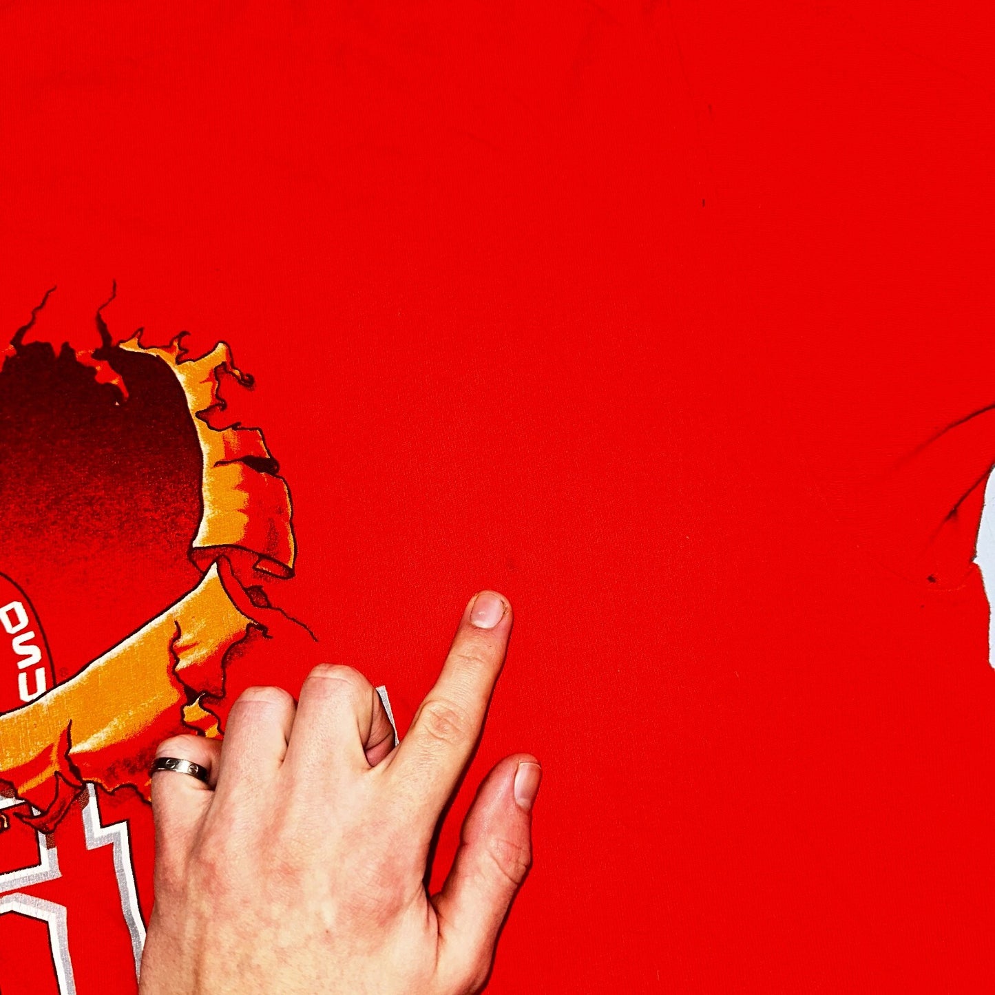 OSU Cowboys VTG T Shirt 90s Oklahoma State 3XL Orange College University