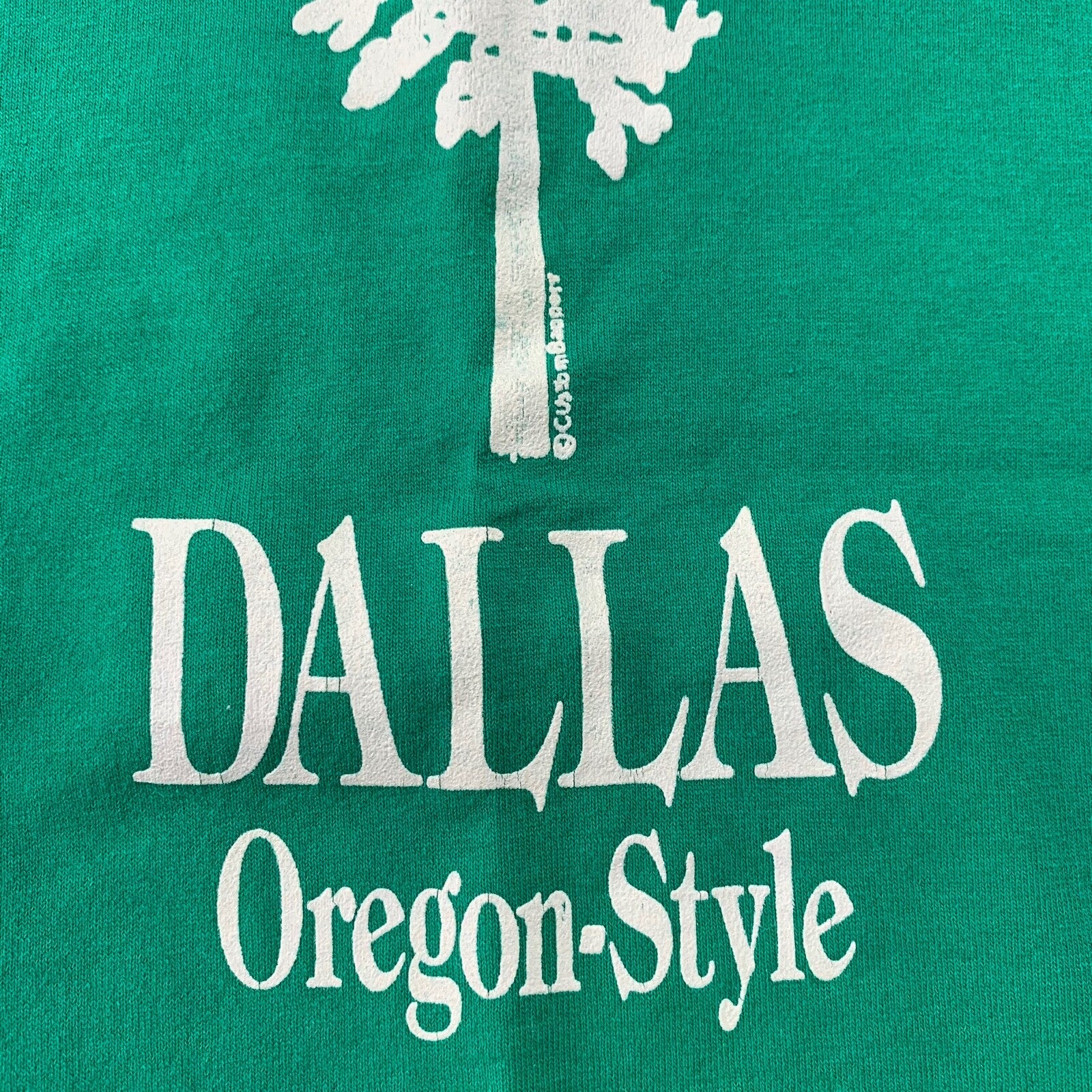 Oregon Style Nike Dallas Vintage T Shirt Tree Prefontaine Green Love Rap Ducks