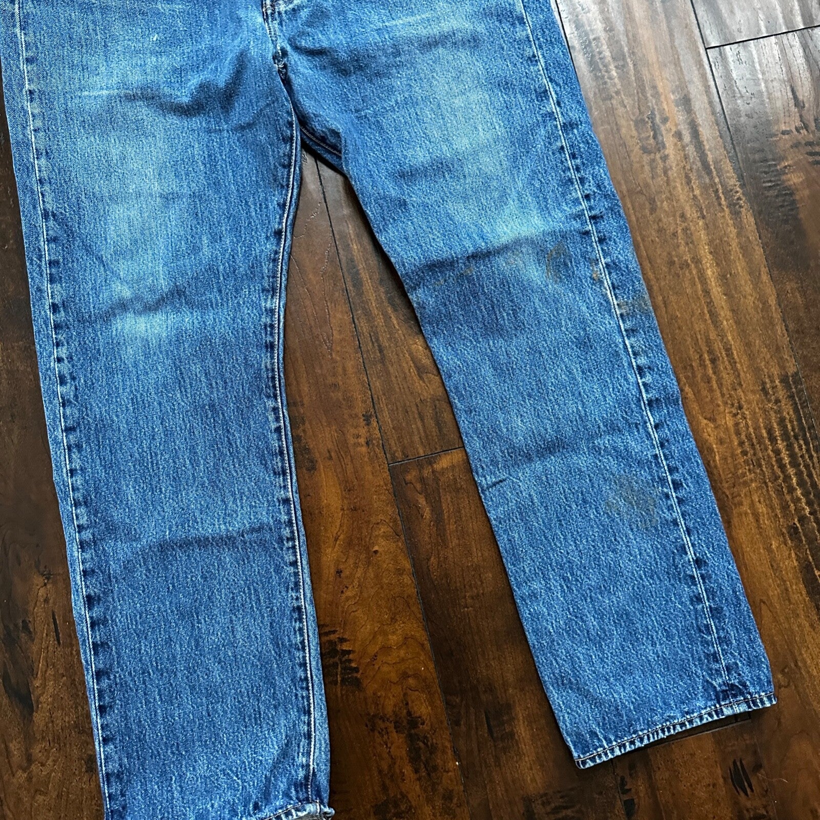 Levis 501 Vintage Y2K Straight Leg XX 2000s Jeans 38x32 Med Wash Act 37x30