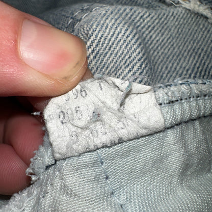 Levis 517 Vintage 80s USA Orange Tab Bootcut Flare Blue Worn Jeans Act 34x31