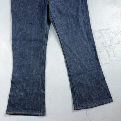 Levis 646 Deadstock 70s USA Orange Tab Bootcut Flare Bell Bottom NOS Jeans 42x32