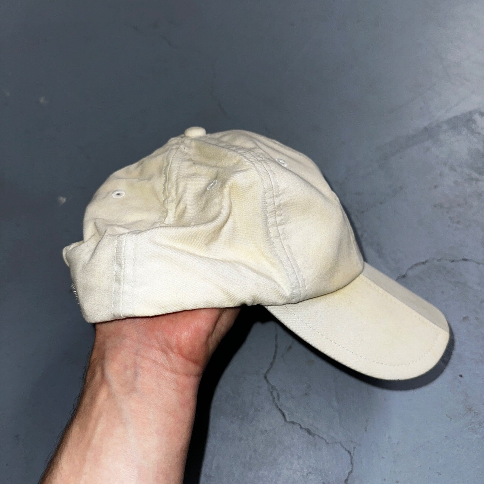 Nike Vintage Hat Cap Strap Back Swoosh Mesh Panel Tailwind Mens 90s Air Max