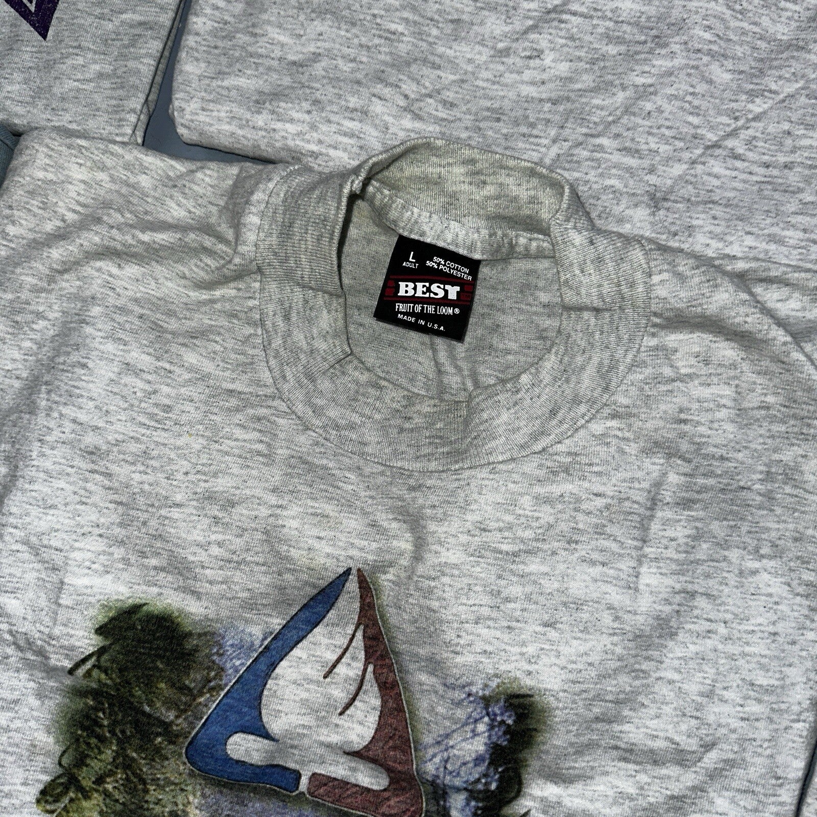 Vintage Oregon T Shirt Lot Of 8 Portland Camp Hike Travel 90s Single Stitch OTC