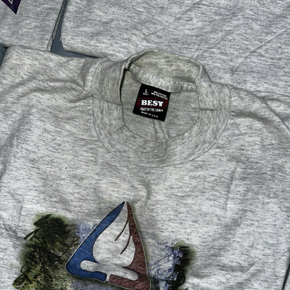 Vintage Oregon T Shirt Lot Of 8 Portland Camp Hike Travel 90s Single Stitch OTC