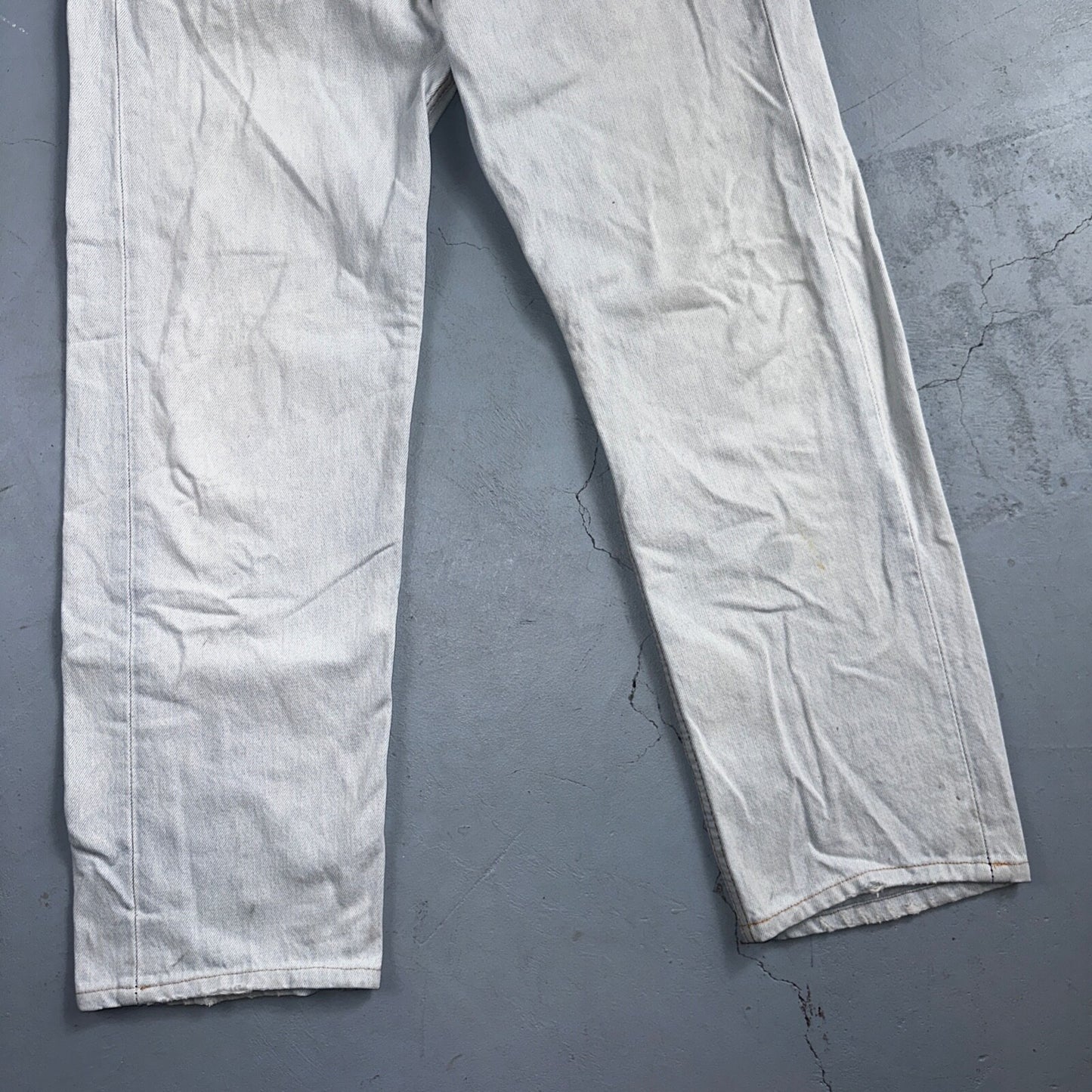 Levis 501 Vintage 90s USA XX Straight Leg Jeans Blue Light Wash 32x34 Act 29x26